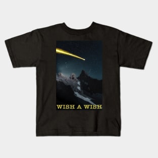 wish a wish lovely t-shirt Kids T-Shirt